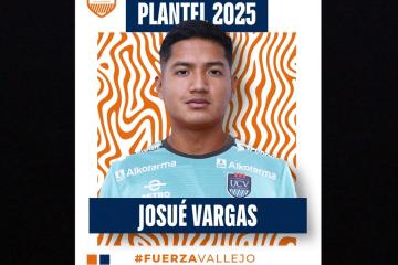 Josué Vargas renovó con la Universidad César Vallejo