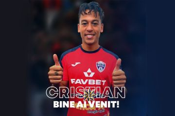 Benavente fue oficializado en el Gloria Buzau de Rumanía