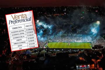 ¡Atención! Alianza inició venta preferencial de entradas para choque copero ante Boca en Matute