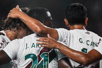 Fluminense goleó 8-0 a Águia de Marabá en su debut en la Copa de Brasil