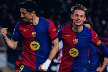 Barcelona venció al Rayo y alcanzó la punta
