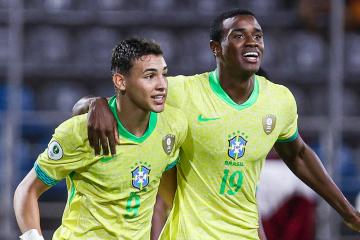 Brasil goleó a Chile en el cierre del hexagonal final del Sudamericano Sub 20