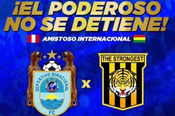 Binacional jugará amistoso ante The Strongest