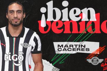 Martín Cáceres retornó al fútbol sudamericano tras 18 años