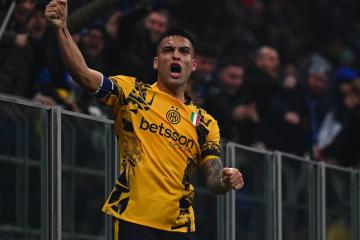 Inter venció por la mínima al Genoa y tomó la punta de la Serie A