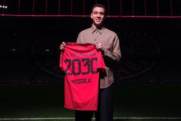 Aseguran su joya: Bayern Múnich anunció renovación de Jamal Musiala