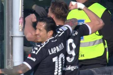 Lapadula fue titular en empate de Spezia