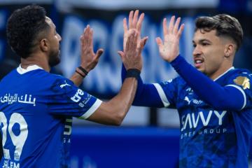 Al-Hilal goleó por 5-1 a Al-Kholood y se recupera en la liga árabe