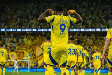 Al-Nassr venció 3-2 al Al-Ahli en la Liga Profesional Saudí