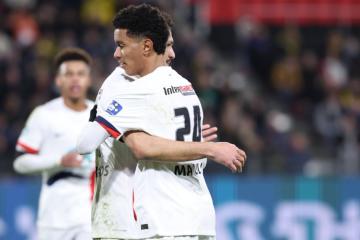 PSG goleó por 7-0 y avanzó a semifinales de la Copa de Francia