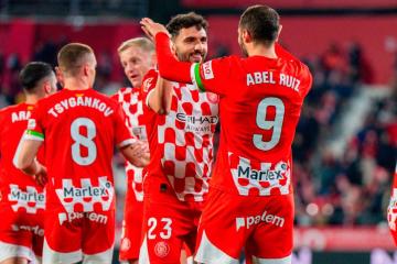 Girona volvió a la victoria frente a Las Palmas