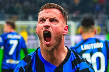 Inter venció a Fiorentina y sigue de cerca al Napoli
