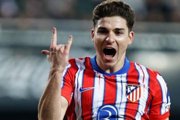 Atlético de Madrid goleó al Valencia en La Liga