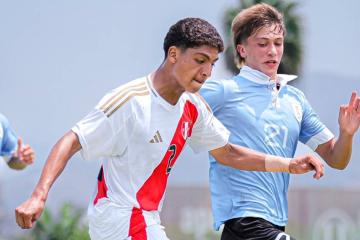 Perú U17 cayó por la mínima ante Uruguay