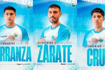 Llacuabamba presentó tres nuevos fichajes