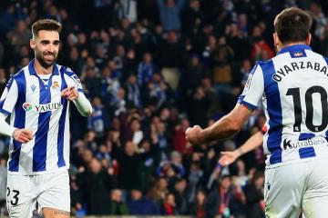 Real Sociedad se metió a semifinales de la Copa del Rey