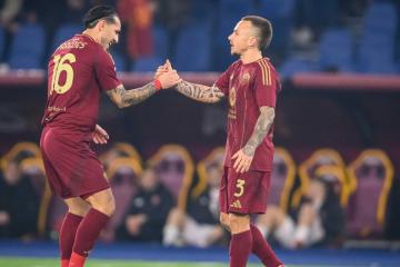 La Roma goleó por 4-0 al Monza