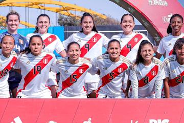 Selección peruana femenina cayó ante Jamaica en partido amistoso