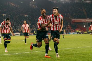 Sin Cáceres, Sheffield United ganó y está segundo