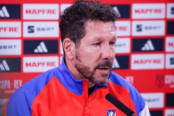 Simeone: "Cuando te enfrentas a grandes equipos, sabes que tienes que estar preparado para resistir"