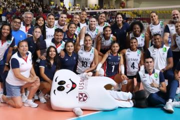 San Martín se impuso a Rebaza Acosta en la Liga Peruana de Vóley