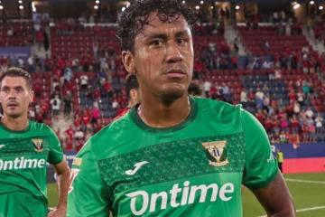Tapia arrancó en derrota de Leganés ante Valencia