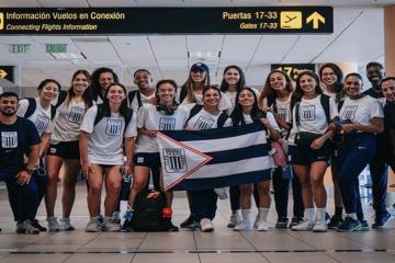 Plantel de voleibol femenino de Alianza viajó a Brasil para jugar Sudamericano de clubes