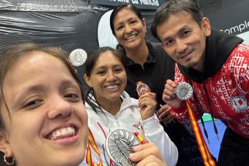 ¡Arriba Perú! Selección de Parabádminton sumó seis medallas en España
