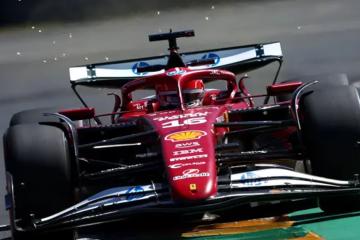Lecler consiguió los mejores tiempos en los entrenamientos libres del GP de Australia