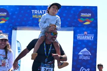 Conoce a los ganadores de la triatlón Huarmey 2025