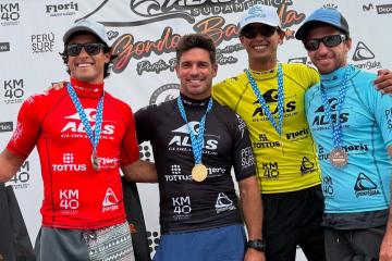 'Piccolo' Clemente y 'Mafer' Reyes se coronaron campeones en Punta Rocas