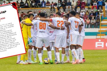 SAFAP denunció incumplimiento de pagos a jugadores de Ayacucho FC