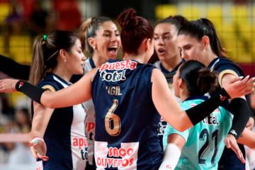 Alianza Lima venció en sets corridos a Atenea por la Liga Peruana de Vóley