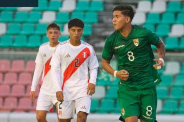 Selección peruana Sub 17 cayó ante Bolivia en partido amistoso