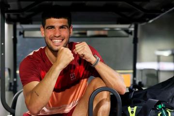 Carlos Alcaraz no tuvo problemas para avanzar en Indian Wells