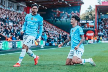 Manchester City le dio vuelta al Bournemouth y está en semifinales de la Copa FA