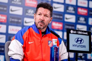 Simeone: “El resultado no es bueno, queríamos ganar o empatar el partido”
