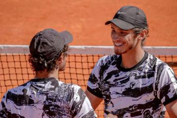 Hermanos Huertas del Pino ganaron con lo justo en el Challenger 75 de Córdoba