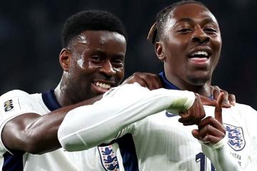 Inglaterra goleó a Letonia por las eliminatorias