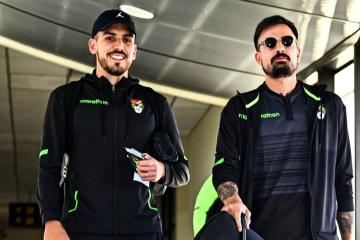 (FOTOS) Bolivia ya está en Perú para duelo por Clasificatorias