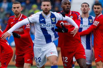 Sin Tapia, Leganés venció en el final al Getafe