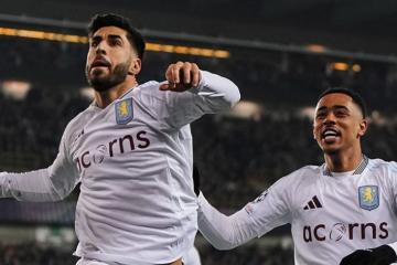 Triunfo inglés en la Champions League: Aston Villa se impone en su visita a Brujas