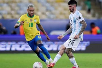 Neymar se refirió a la goleada sufrida ante Argentina