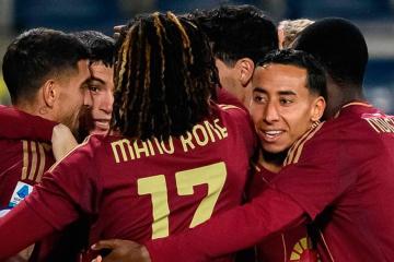 Roma venció en su visita a Empoli
