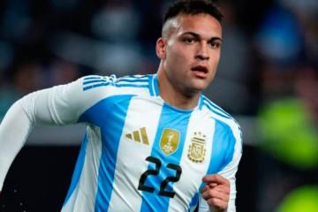 Lautaro Martínez es baja en Argentina para enfrentar a Uruguay y Brasil