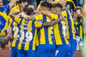 Rosario Central ganó en casa y lidera su grupo