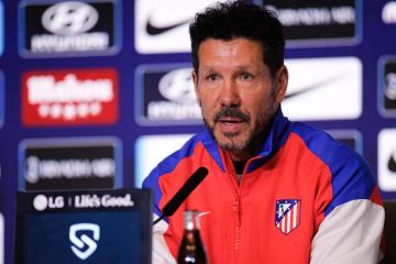 Simeone: "El sentimiento que tenemos todos en el Atlético es de bronca, rabia e injusticia"
