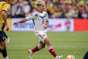 Soteldo sobre duelo ante Perú: "Tenemos que ganar en casa como sea"