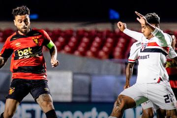 Sao Paulo igualó sin goles en casa ante Sport Recife en el inicio del Brasileirao
