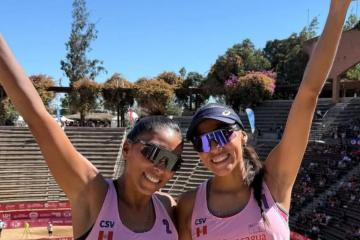 Perú avanzó a semifinales en Sudamericano de vóley playa